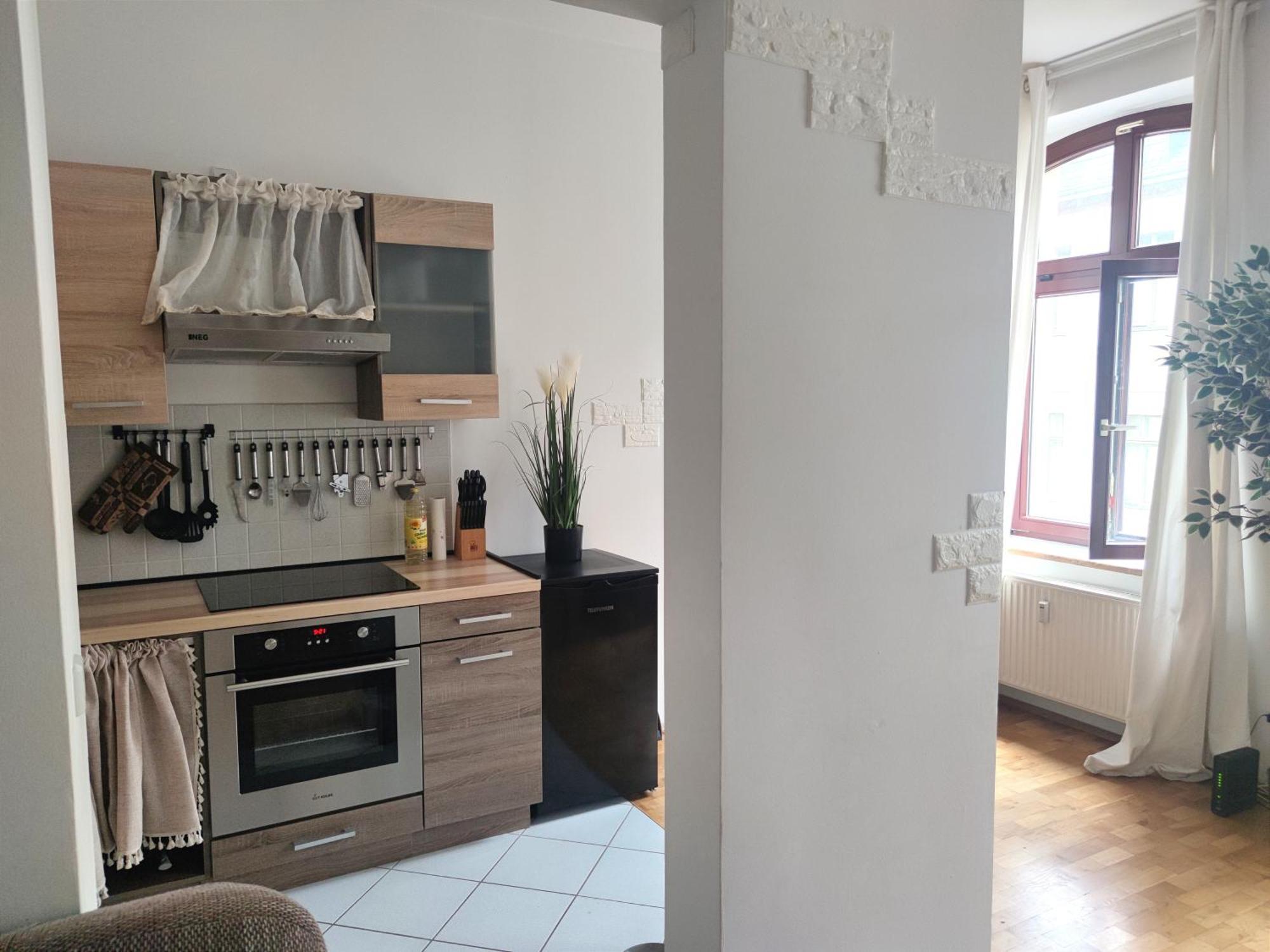 Modernes Apartment Im Herzen Leipzigs Exterior foto